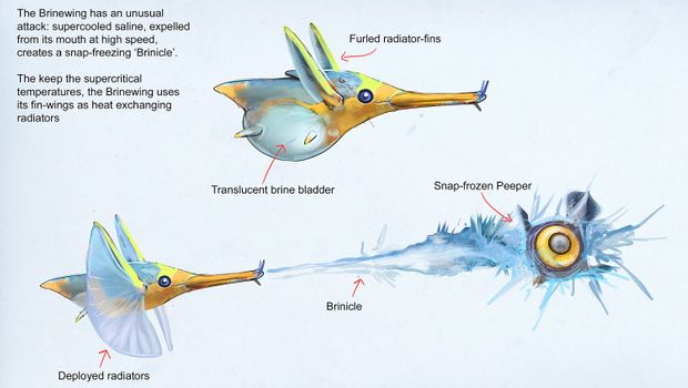 subnautica below zero creatures