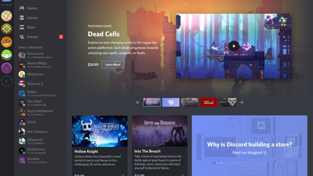 Discord is launching its own game store