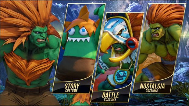 Street Fighter 5 showcases Blanka's spins in a DLC preview