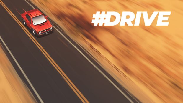 #DRIVE headed for Switch - crossing the finish line on February 16