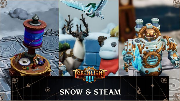 Torchlight 3: Snow & Steam overhauls Forge, adds new Legendary gear