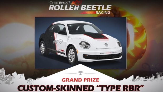 GW2 roller beetle race to award a VW Beetle