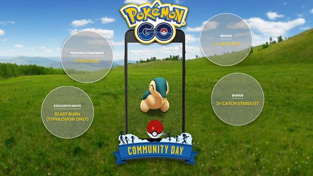 Next Pokemon GO Community Day has Cyndaquil
