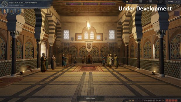 Crusader Kings 3 Royal Court Expansion release date is in February 2022