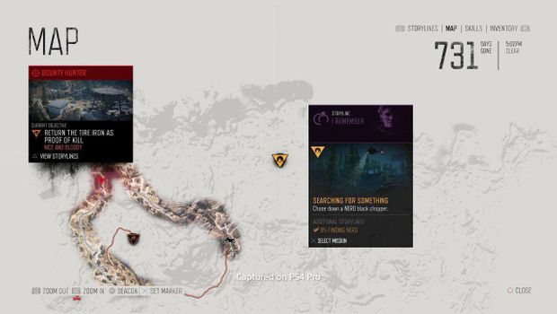 Screenshots reveal Days Gone's full map size