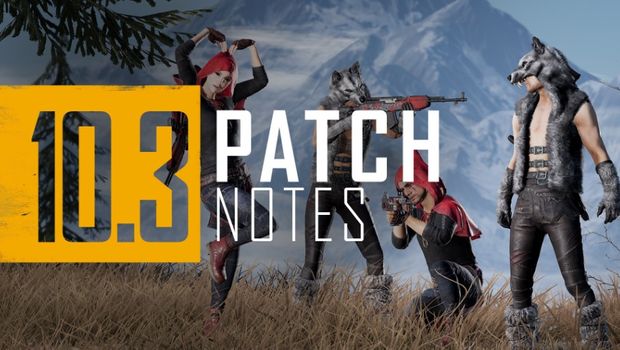 PUBG's update 10.3 is now live on all platforms