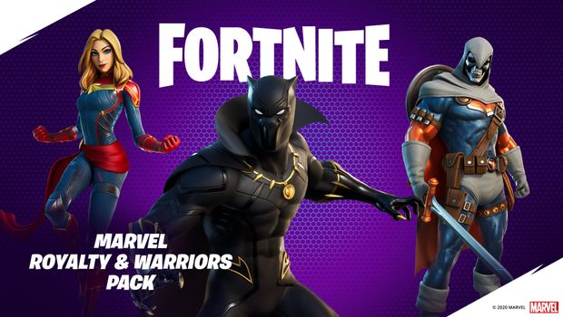 Fortnite getting Black Panther, Captain Marvel and Taskmaster