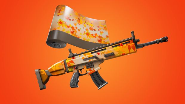 Fortnite event lets community work together to win Falling Leaf Wraps