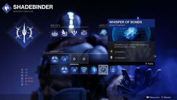 Destiny 2 Stasis subclasses will have additional customisation options