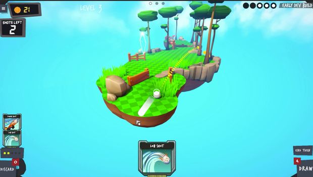 Indie Spotlight: Golfie - A Roguelike deckbuilding mini-golf game
