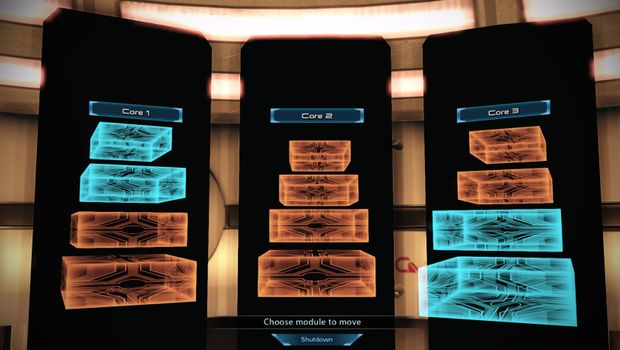 Mass Effect: Noveria VI core puzzle controls and solution