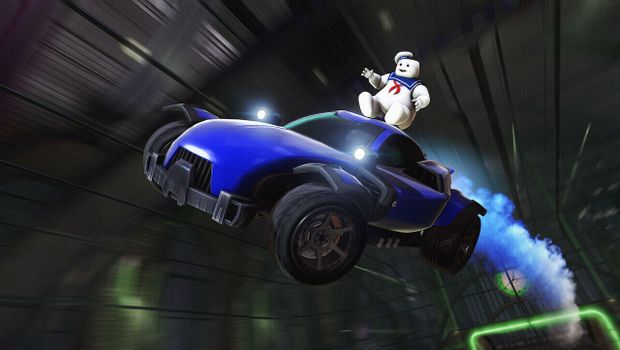 Rocket League Halloween celebration includes Ghostbusters