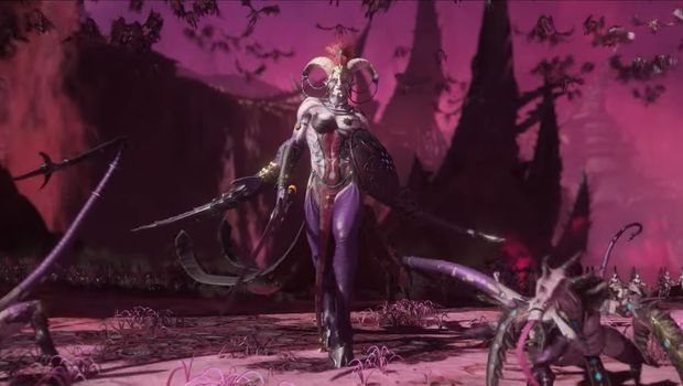 Meet Total War: Warhammer III's Slaanesh, the race of pleasure and excess