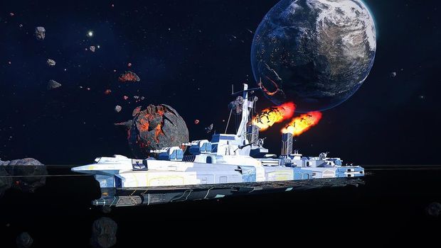 World of Warships to revisit space
