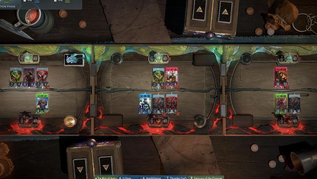 Artifact slightly changed due to backlash