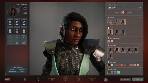Solasta: Crown of the Magister gets a character creation demo