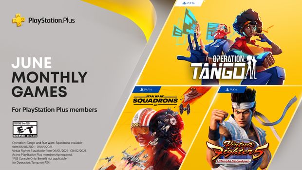 PS Plus June: Star Wars Squadrons, Virtual Fighter 5 and Operation Tango