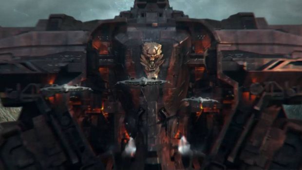 Dreadnought dropping out of hyperspace 2017