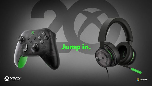 Xbox are celebrating 20th anniversary with new Xbox controller and headset