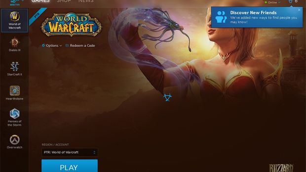 New update for the Battle.net launcher
