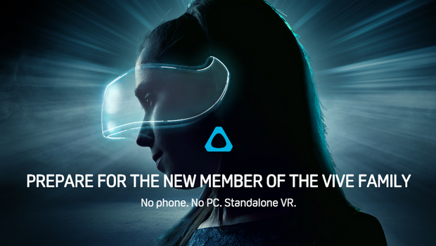 The HTC Vive standalone headset