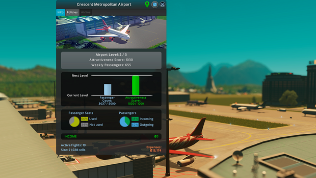 Cities: Skylines Airport expansion will have 3 types of airports