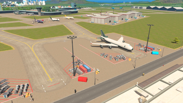 Cities: Skylines Airports expansion adds a new building and road type