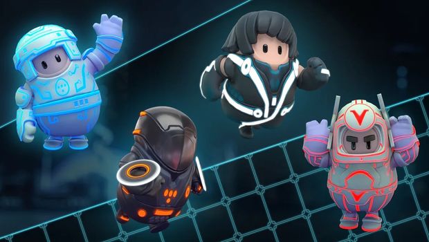 Fall Guys' jelly beans to sport some TRON-inspired outfits soon