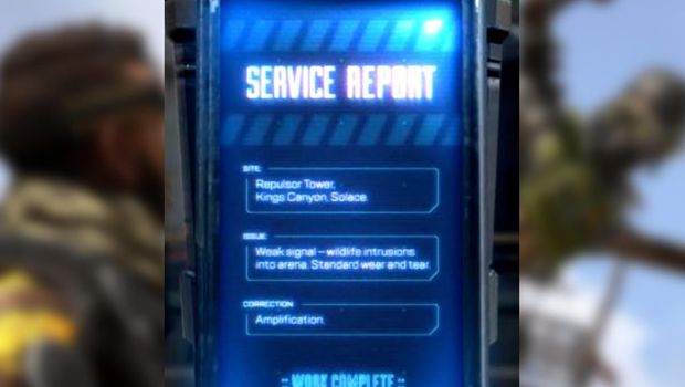 Apex Legends tweet 'Repulsor Tower completed'