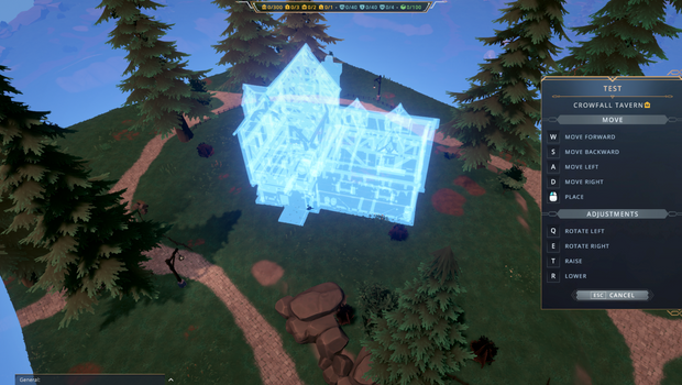 How to use Buildings and Decorations of Eternal Kingdoms in Crowfall