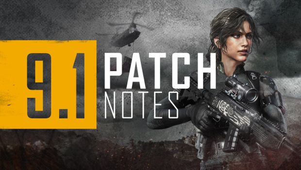 PUBG Update 9.1 is now live on the Test Server
