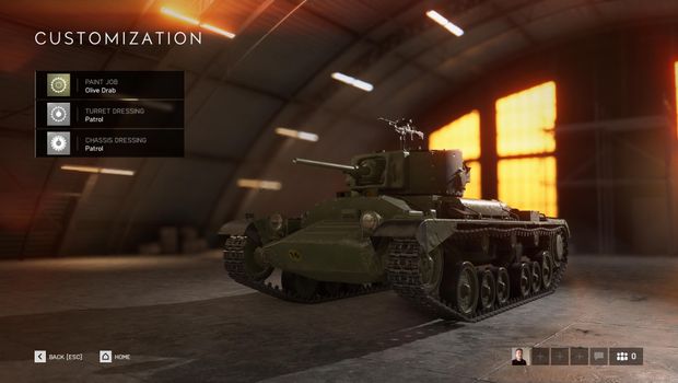 Battlefield V tank body customisation, weapon tweaks coming in v6.2