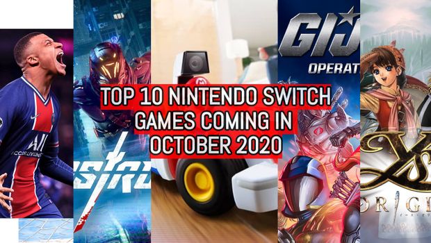 Top 10 Nintendo Switch games coming in October 2020