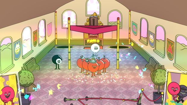 Pool Panic review - Psychodelic cues