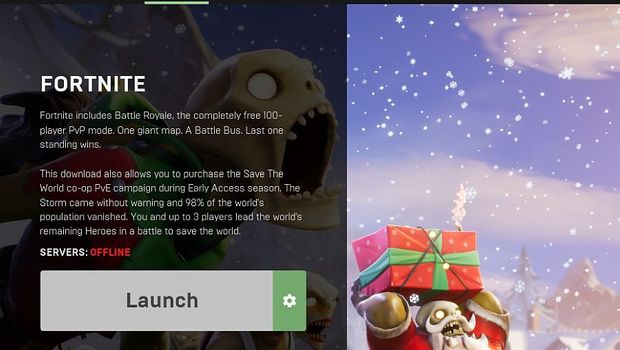 Fortnite servers are down, but don't panic