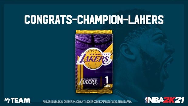 NBA 2K21 Locker codes: 2020 NBA Champion award, and much more