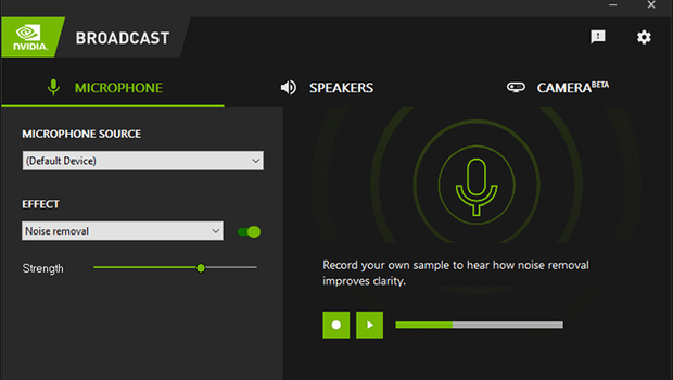 Nvidia Broadcast - the AI-powered app helps you stream like a pro