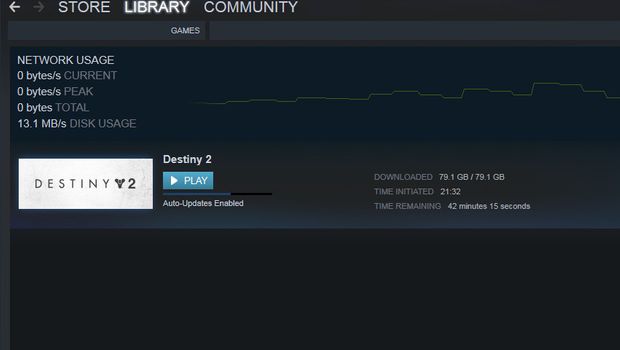 Why is Steam unpacking Destiny 2?