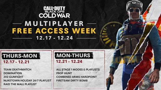 Call of Duty: Black Ops Cold War free multiplayer week starts today