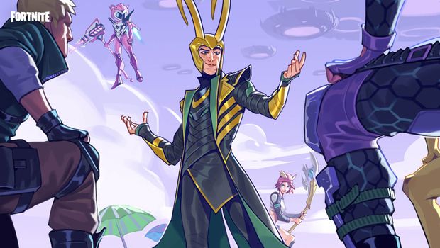 Loki materializes in Fortnite's July Crew Pack