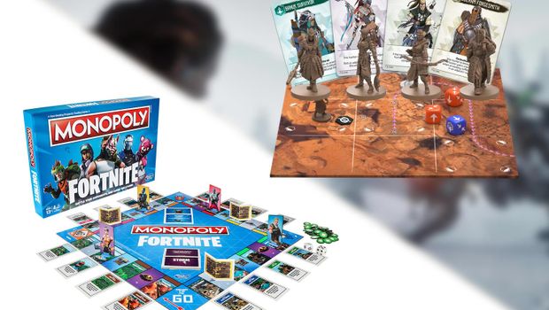 Fortnite and HZ:D getting board games