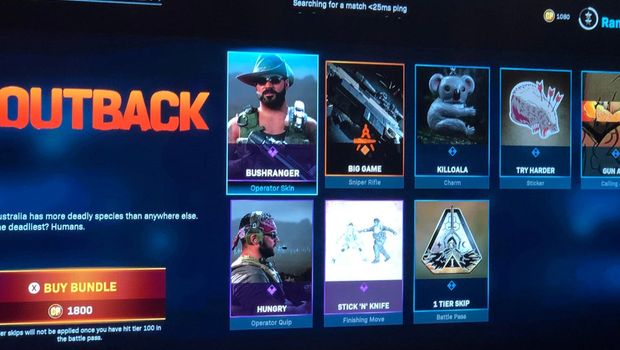 Activision are donating Modern Warfare's Outback bundle money to Australia