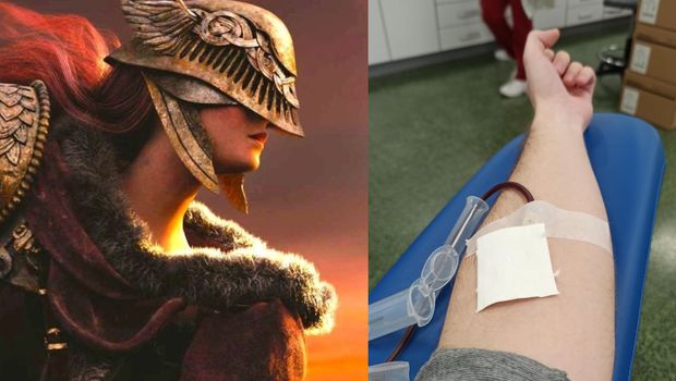Elden Ring fans are now donating blood until the game releases