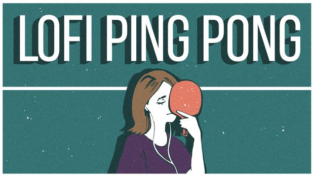 Chill with mellow hip-hop beats in the rhythm-based game Lofi Ping Pong