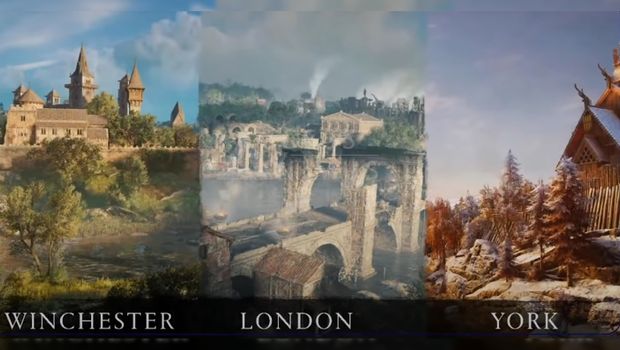 Assassin's Creed Valhalla - First look at London, Winchester and York