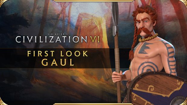 Civilization VI - First Look at Ambiorix the leader of Gaul