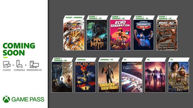 Games coming to Xbox Game Pass in October 2021