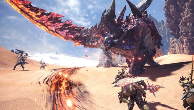 Monster Hunter World: Iceborne shows Glavenus