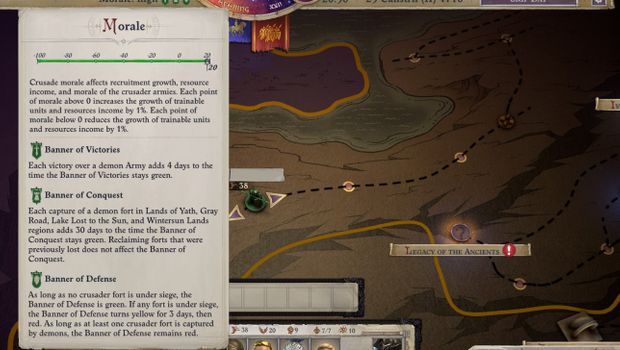 Pathfinder Wrath of the Righteous patch fixes Crusade defence banner