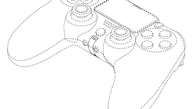DualShock 5 controller with altered mic & speaker potentially revealed in PS5 patent